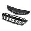 Front Upper Lower Grille Set Chrome ABS 84189613 84009674 Replacement for Chevy Cruze Premier RS