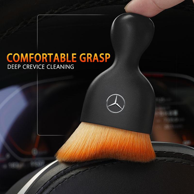 VRF2 Car Cleaning Brush Air Outlet Gap Dust Tool Remover For Mercedes Benz AMG W205 C300 W203 W206 W108 W124 W126 W140 W168 W169 GLA