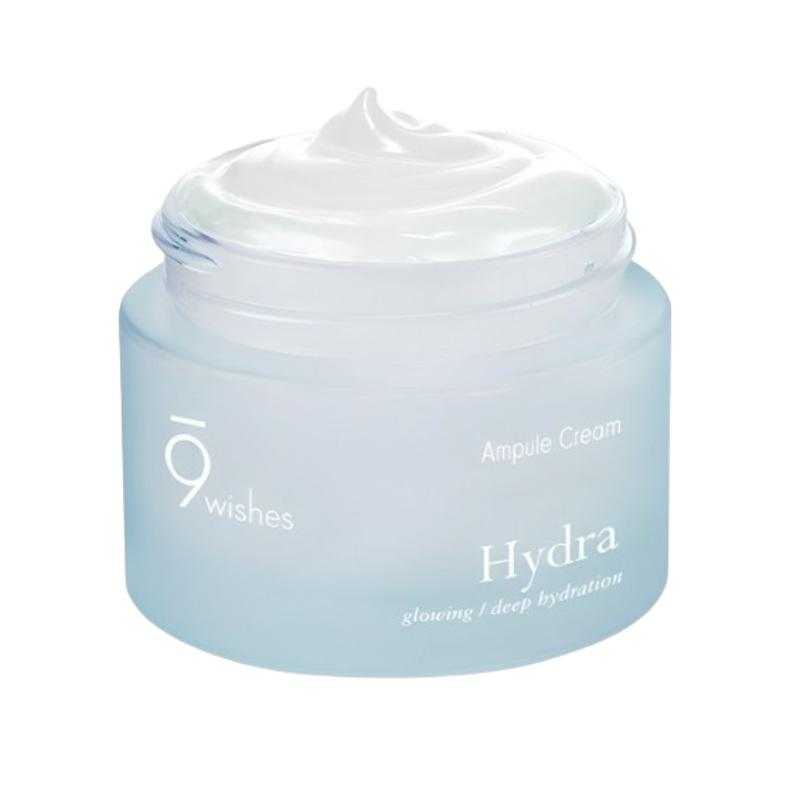 

[K-Beauty] Nine Wishes Hydra Ampule Cream 50 мл – корейский увлажняющий крем для лица с гиалуроновой кислотой для ухода за сухой и чувствительной кожей 50m