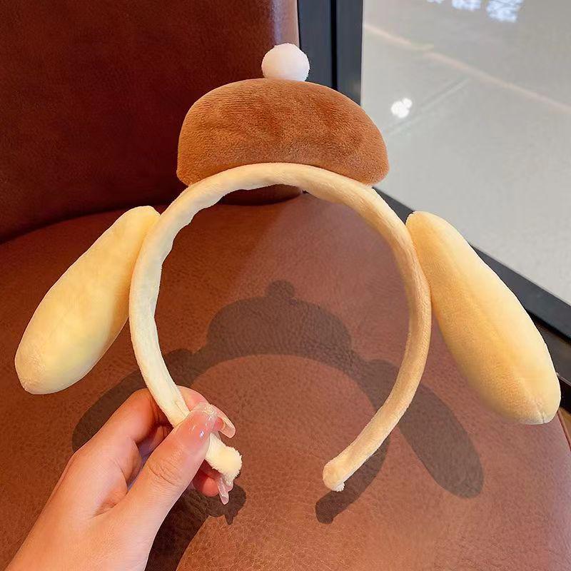 Entzückendes Plüsch-Herz-Hasenohren-Stirnband zum Gesichtwaschen - Niedliches Cartoon-Haaraccessoire