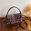 Pendler-Kissenbeutel - Niedliche Textur Wolkenbeutel - Trendige Handtasche mit Schultergurt und Crossbody-Design