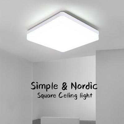 Plafoniere a LED Lampade da soffitto a LED intelligenti 36W 24W 18W Sensore di luce notturna PIR Lampade da parete per scale di casa Apparecchio per corridoio