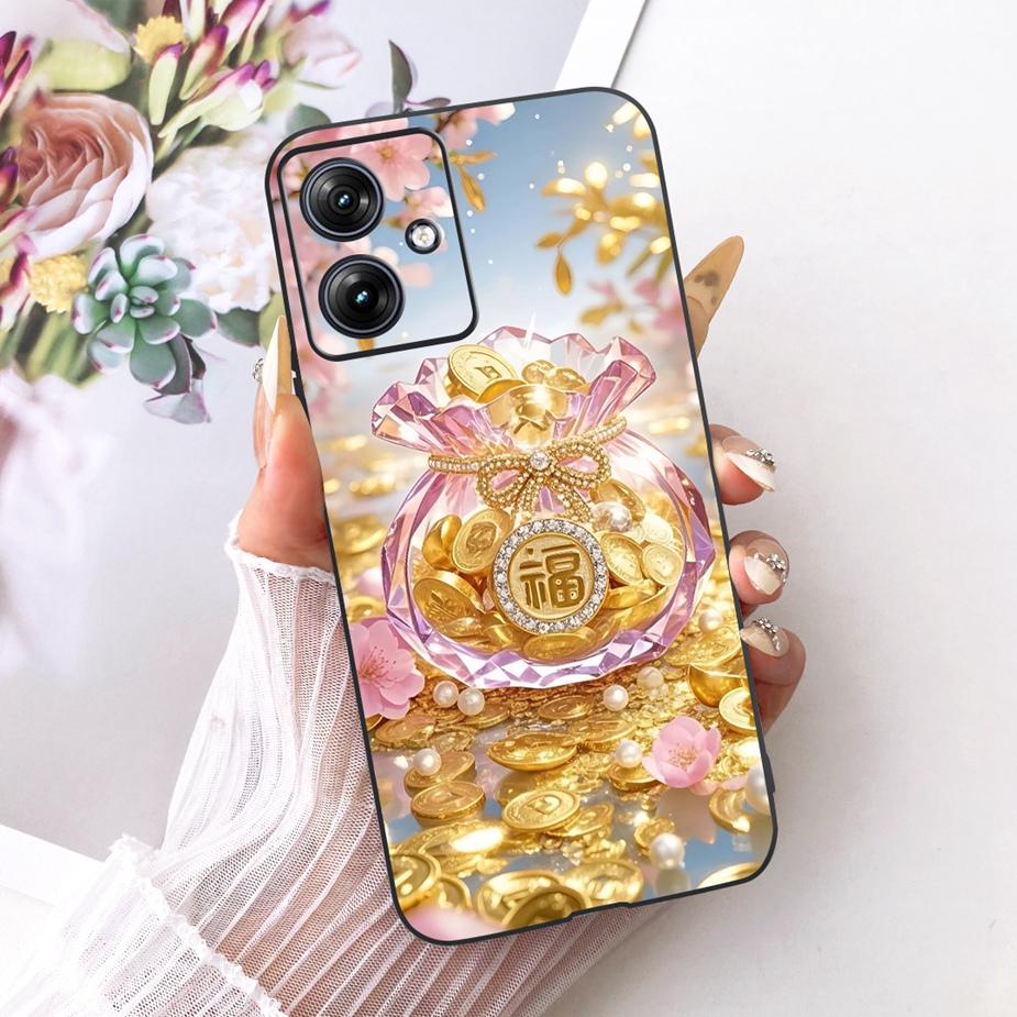 For Motorola Moto G54 G84 Case Luxury Butterfly New Painted Cover Soft TPU Phone Case For Motorola G84 G 54 MotoG84 MotoG54 Bags