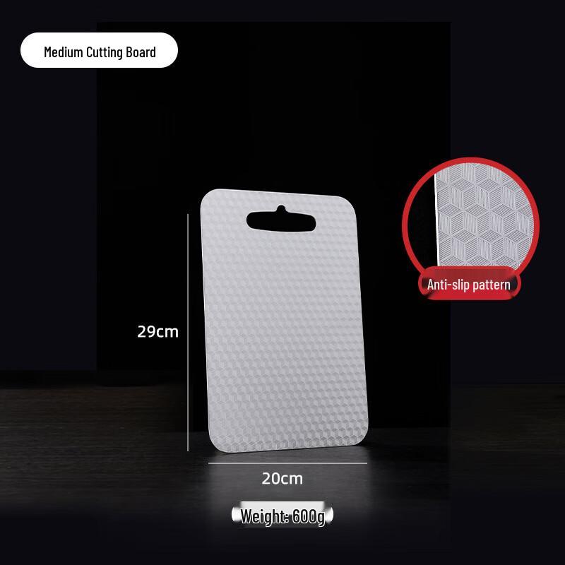 Abdo Stainless Steel Double-Sided Non-Slip Cutting Board