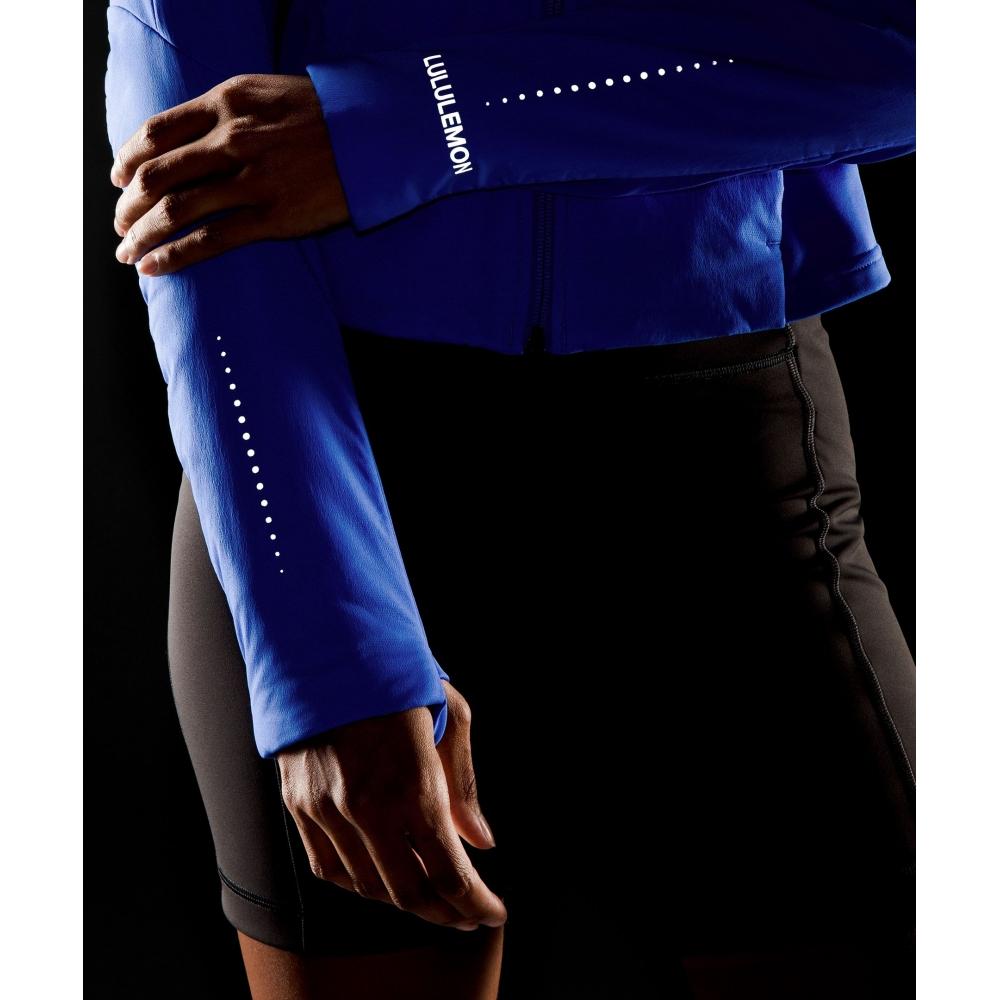 Lululemon Push Your Pace Jacket Pipe Dream Blue