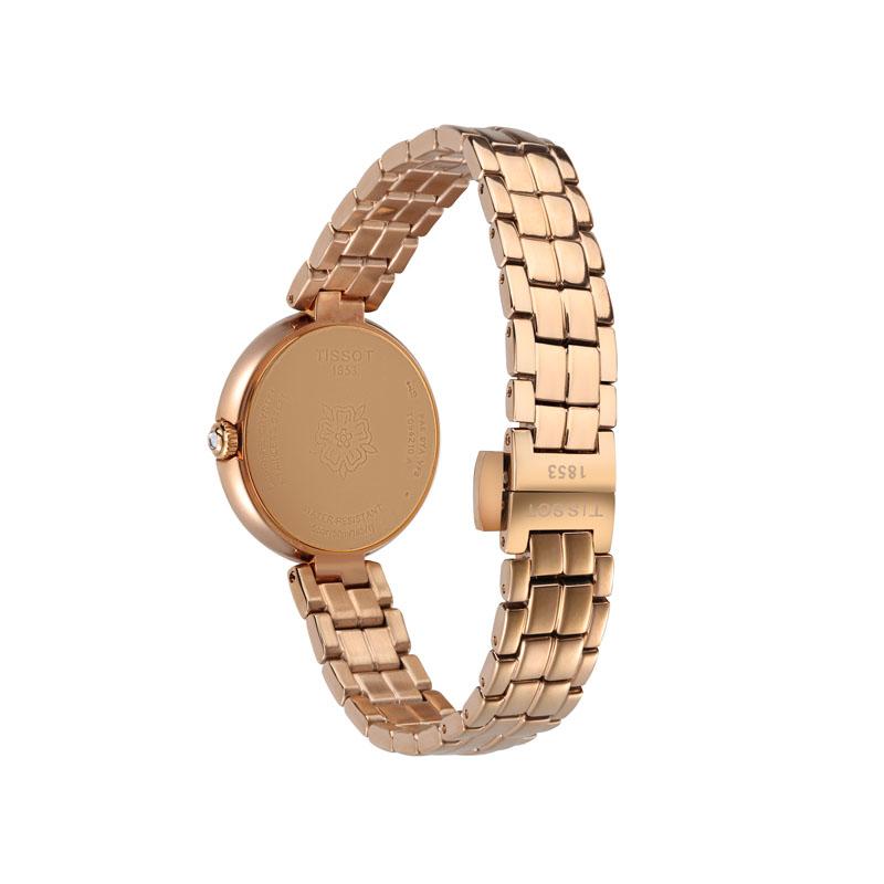 Tissot Flamenco Collection Quartz Movement Women's Watch 30mm Mother of Pearl Color Watch Dial T094.210.33.116.02
