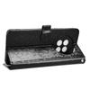 For Oppo F31 Pro+ 5G/A6 GT 5G Wallet Case Dot Pattern Imprint PU Leather Phone Cover with Wrist Strap