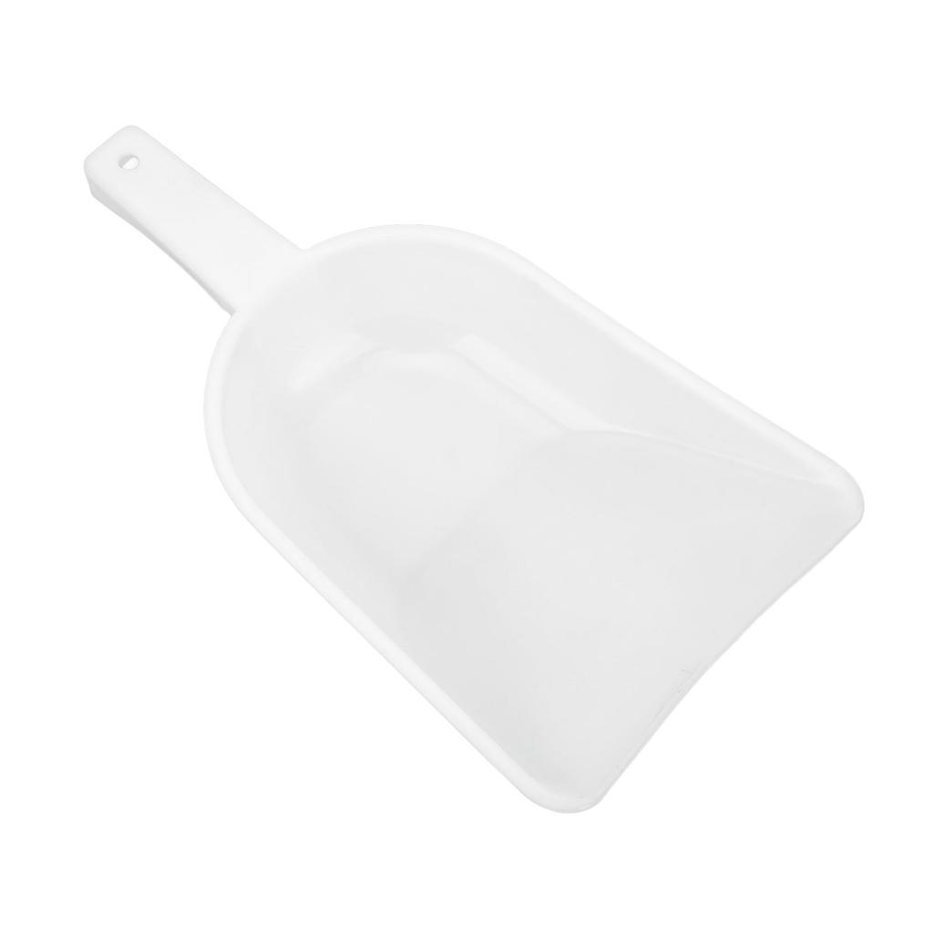 Plastic Feed Shovel Easy Clean PE Refrigerator Ice   Snow Scoop Handle with Hook
