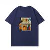 Dragon Ball 2026 Summer 100 Cotton Master Roshi Printed Son Goku Fitness Tshirt Vintage Harajuku Neutral Kids Tshirt Top Y2k