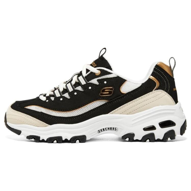 (WMNS) Skechers D LITES  Black  Women s 896204-BKGD EU 35