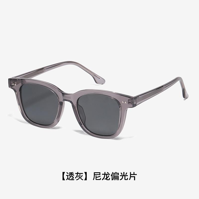 Luxury and high-end sunglasses for both men and women, nylon polarized sun glasses, UV protection, face-slimming glasses, new