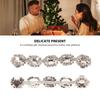 2pcs Shoe Clips Removable Decorative Shoe Buckle Shiny Rhinestone Shoe Decoration Accessory for Wedding Party
