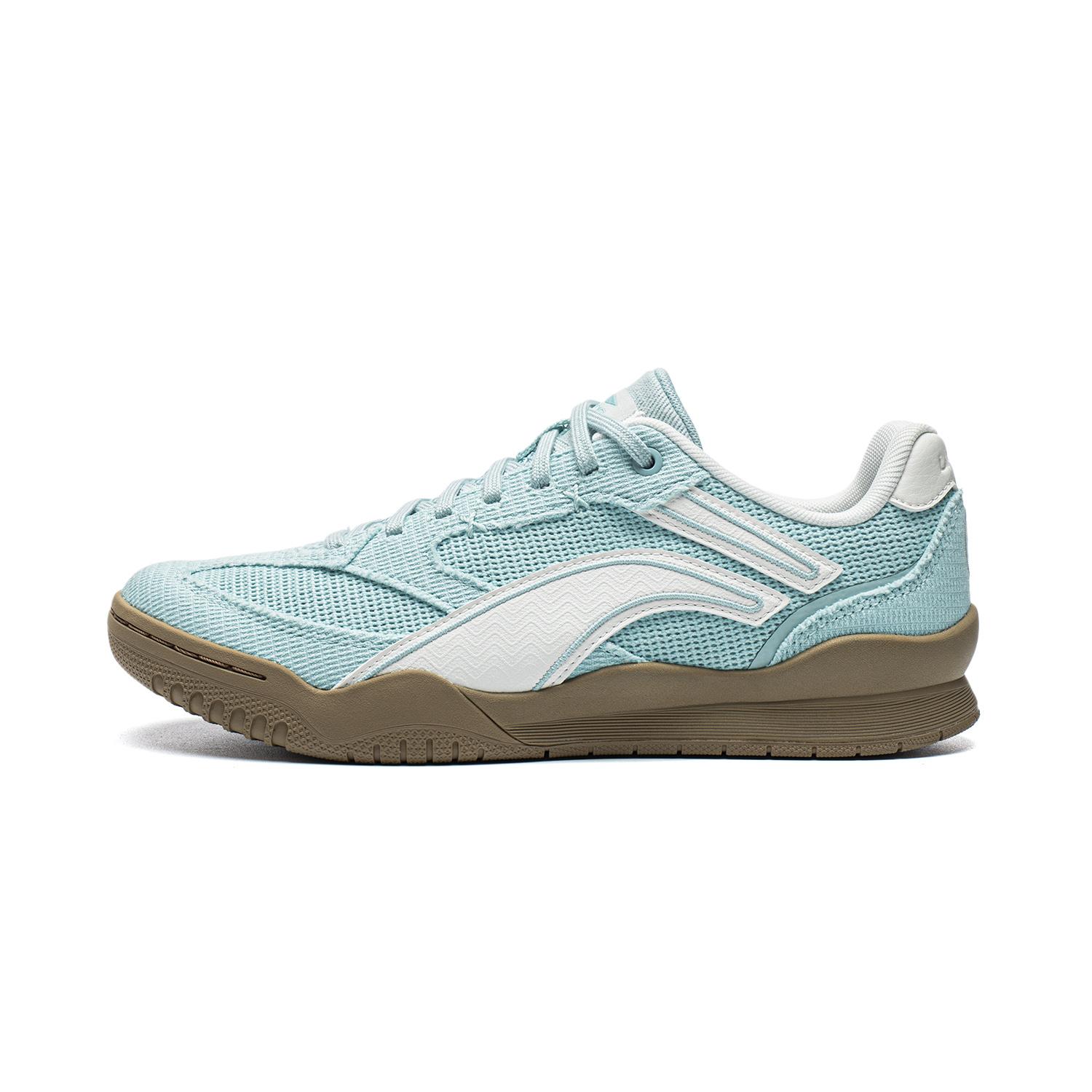 Li Ning Moon White Retro Skateboard Shoes Women s Low Top AGCW050-6 35