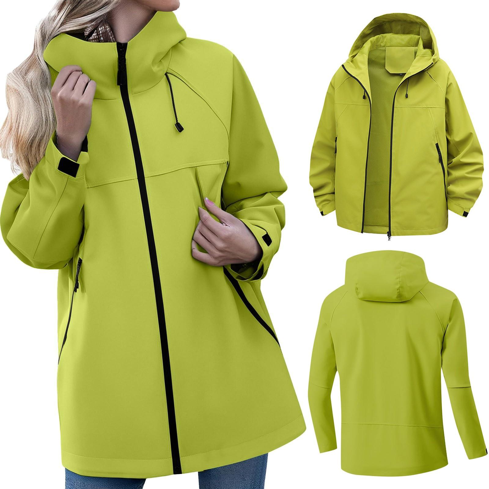 

Женский спортивный костюм для походов на открытом воздухе с капюшоном, ветрозащитная куртка, водонепроницаемая куртка XL