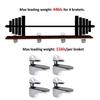 4pcs Glass Shelf Bracket Adjustable Brackets Fixed Clip Zinc Alloy Glass Partition Holder Bathroom Wall Mount Shelf Holder