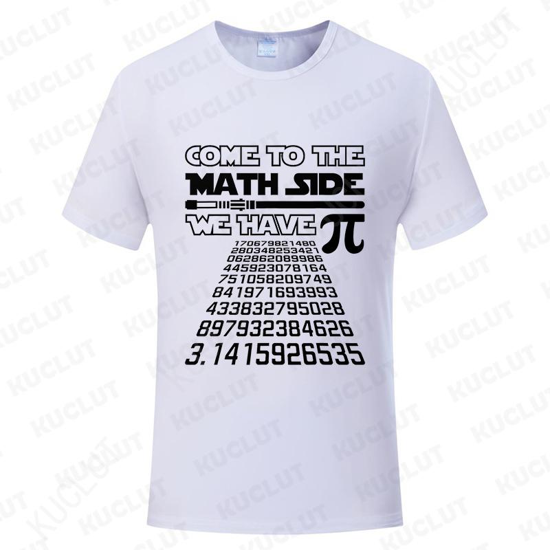 Pojďte na matematickou stranu, máme koláčové tričko Den pí Učitel Dárek Tričko Letní trička Oblečení Grafická trička Pánské tričko Trička