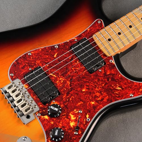 FLEOR Neck+Bridge Pickup Set Double Coil Humbucker Pickups for Electric Guitar Pickup Replacement-Black