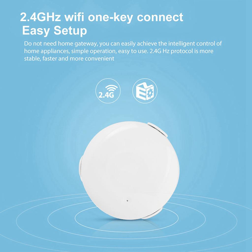 WiFi Wireless Smart Water Leakage Sensor Flood Leak Detector Alarm Alert Home Security
