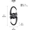 Nite Ize S-Biner 360° Slide Lock Carabiner S-Shaped Swivel Locking Aluminum