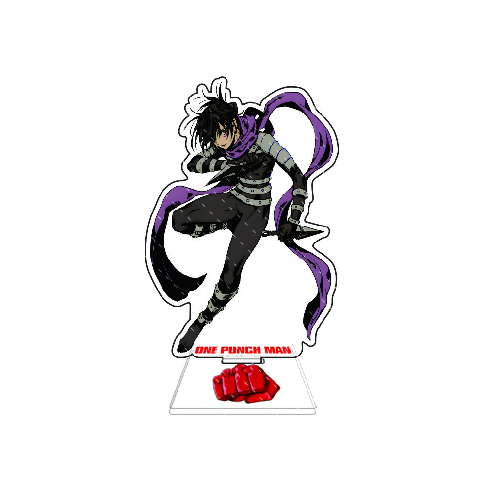 

One Punch Man Anime Figure Saitama Genos Tatsumaki Garou 15cm Acrylic Stand Model Plate Desk Decor Fans Gift 15 cm