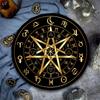 Dowsing Divinations Mat Pad Rune Pattern Astrology Pendulums Chart Mat Balancing Meditations Decoration Tarots Pad