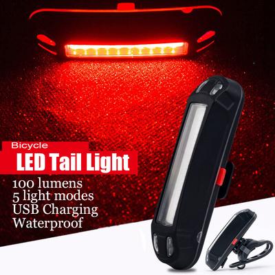 Jalgratta tagatuli USB-laetav LED-jalgratta tagatuled Öine jalgrattasõit Ohutushoiatusvalgusti Tagatuli MTB-jalgratas Lihtne paigaldada