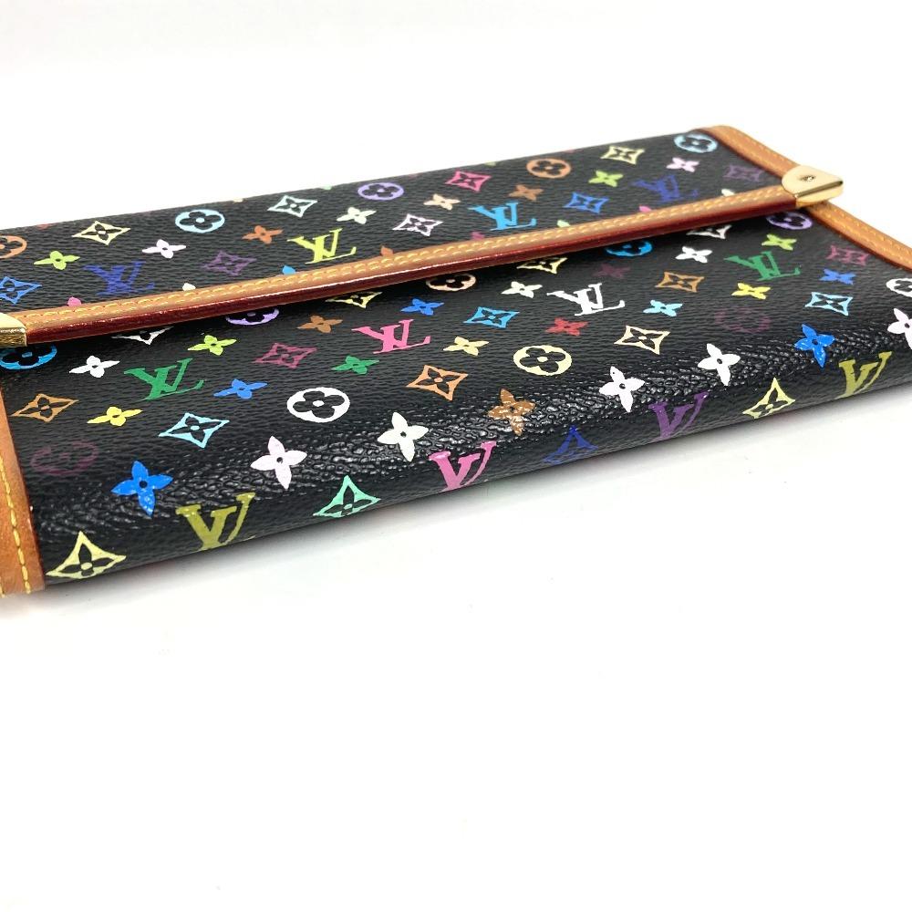 Louis Vuitton M92658 MonogramMulticolore Porte Tresor International Long Wallet