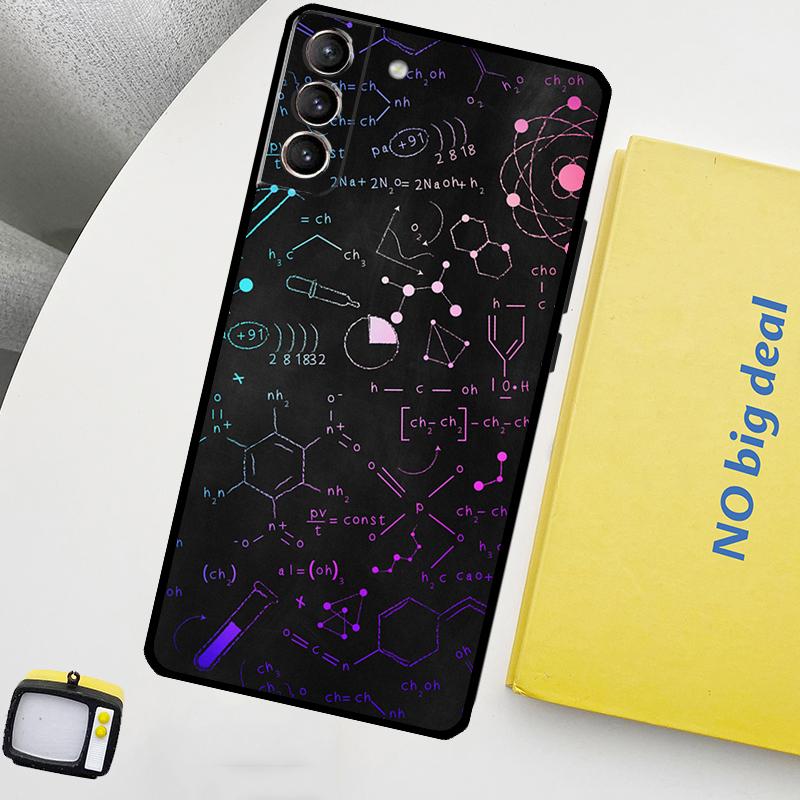 Science Phone Case For Samsung Galaxy S25 S24 Ultra S20 S21 S22 S23 Plus S9 S10 S24 FE S25 FE Cover