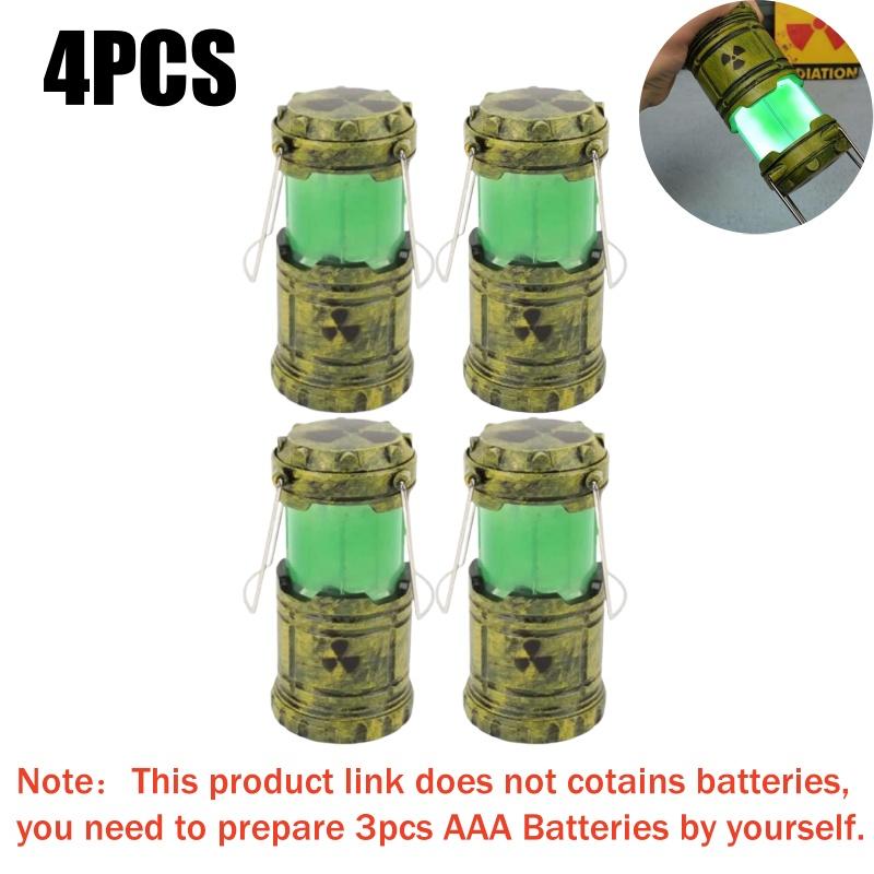 Symulator Reaktora Jądrowego Jasnozielona Dioda LED Mini Latarnia Nowość Iluminator Dekoracja Halloween Prezent dla Entuzjasty Nauki