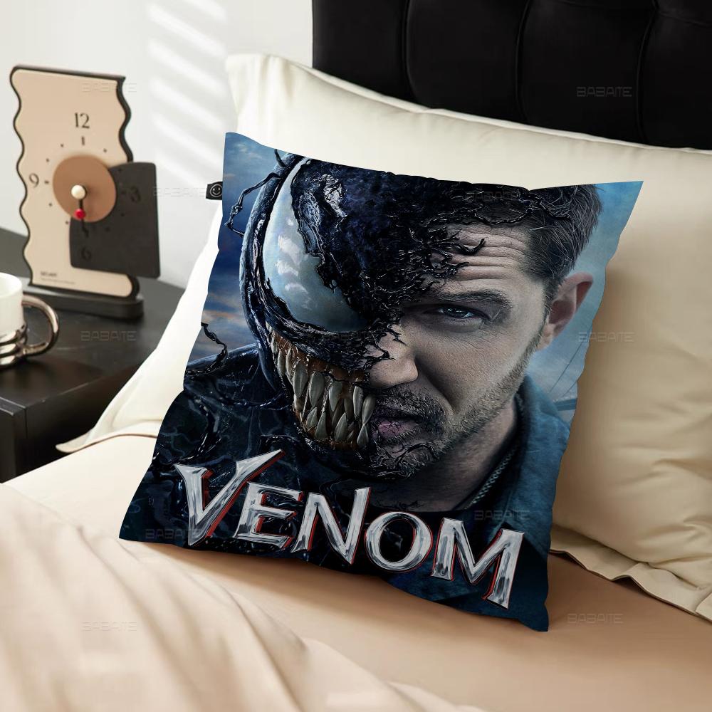 Superhero Movie V-Venom Personalized Pillow Cover Kids Bedroom Wild Party Decor Pillowcase Kid Birthday Shower Gift