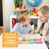 Hadley Designs Alphabet for Classroom Wall - ABC Letters and Numbers Posters for Preschool and Kindergarten - Alphabet Line for Classroom Decor and