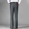 Men's Plus Size Flared Dress Pants Business Office Trousers