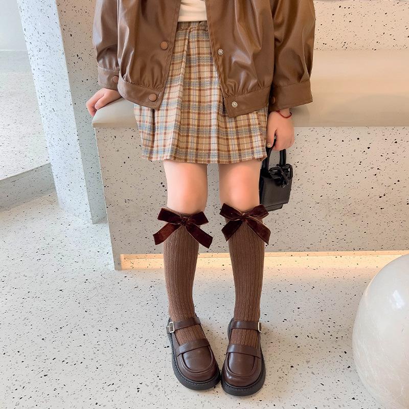 Children Flocking Hair Hair Christmas Cute Girl Hollow Out Tube Fishnet Stockings Sweet Girl Stockings