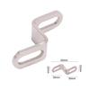 Universal Motorcycle Exhaust Muffler Pipe Z Type Mounting Clamp Bracket Long Short Strip Piece Fixed Motorcycle Parts
