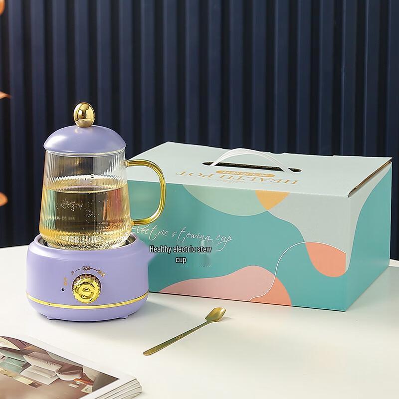 Shangqi 480ml Insulated Glass Health Cup