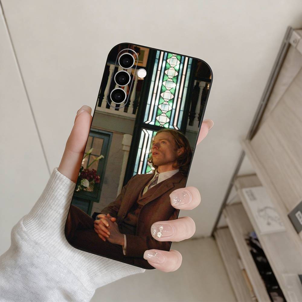 Actor Sam Reid Phone Case Black Silicone Soft For Samsung Galaxy A73,A72,A71,A70,A53,A52,A51