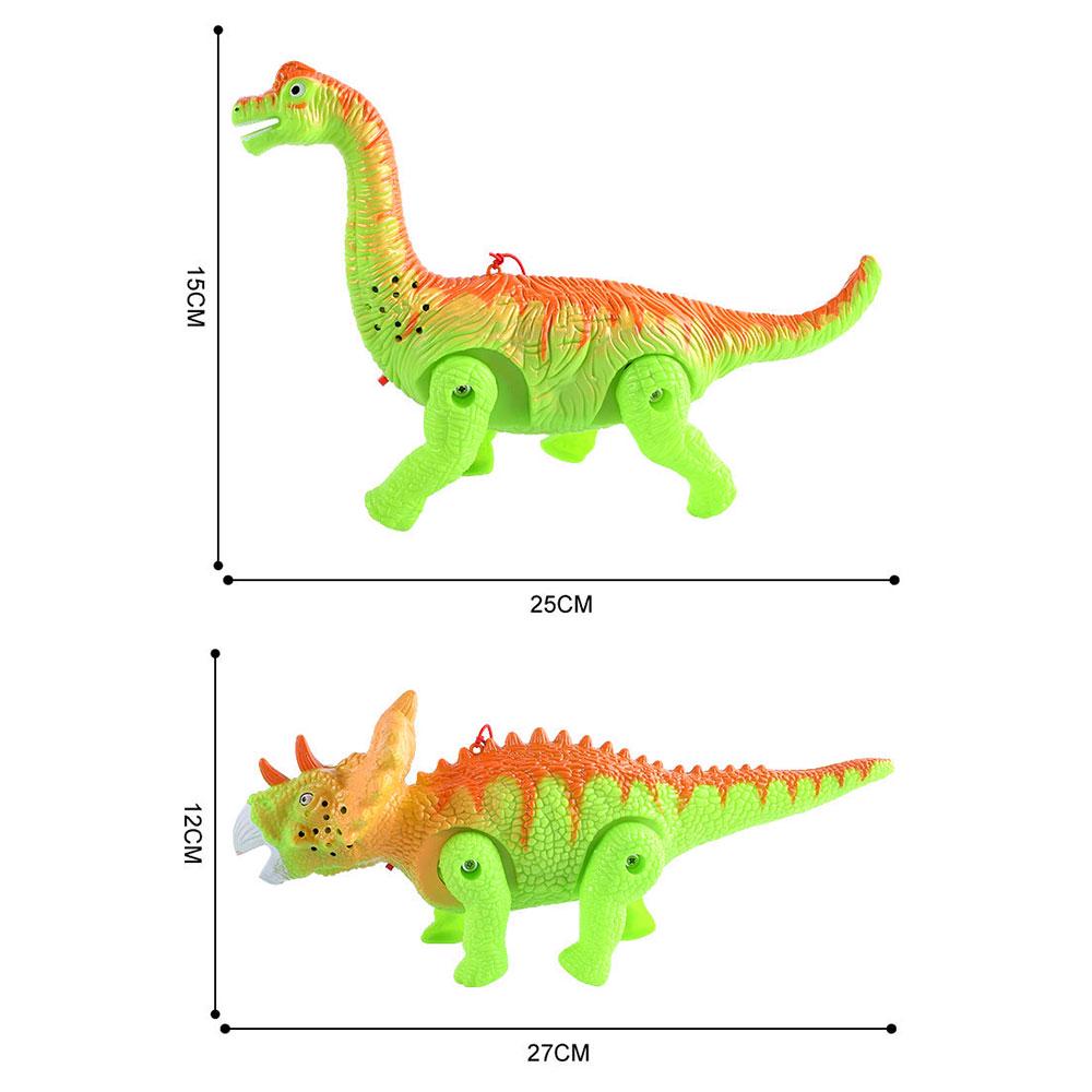 Elektronischer Dinosaurier mit Licht und Ton, elektrischer Lauf, Licht, Stimmleine, Dinosaurier für Kinder, Spielzeug