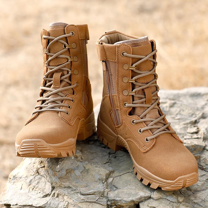 Ultra-Light High-Top Combat  Mountaineering Boots with Full-Length Carbon Plate 43