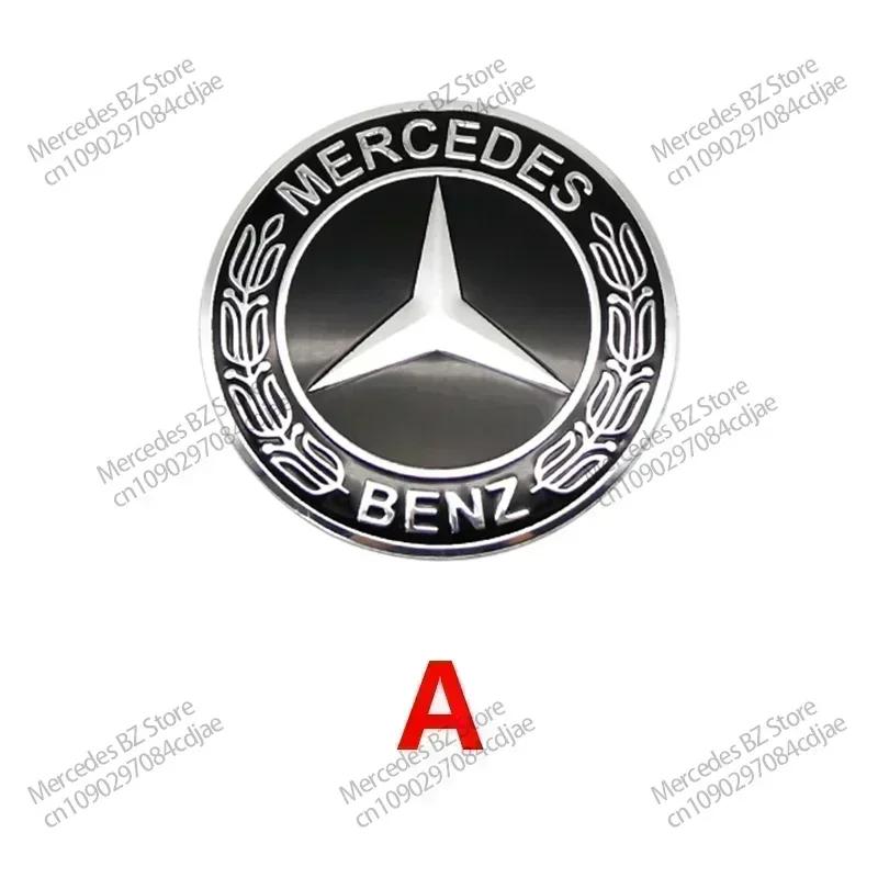 56mm car wheel center hub sticker car Accessories decoration tools For Mercedes Benz Maybach AMG CLE CL GLA GLK C180 E300 S20 uij8
