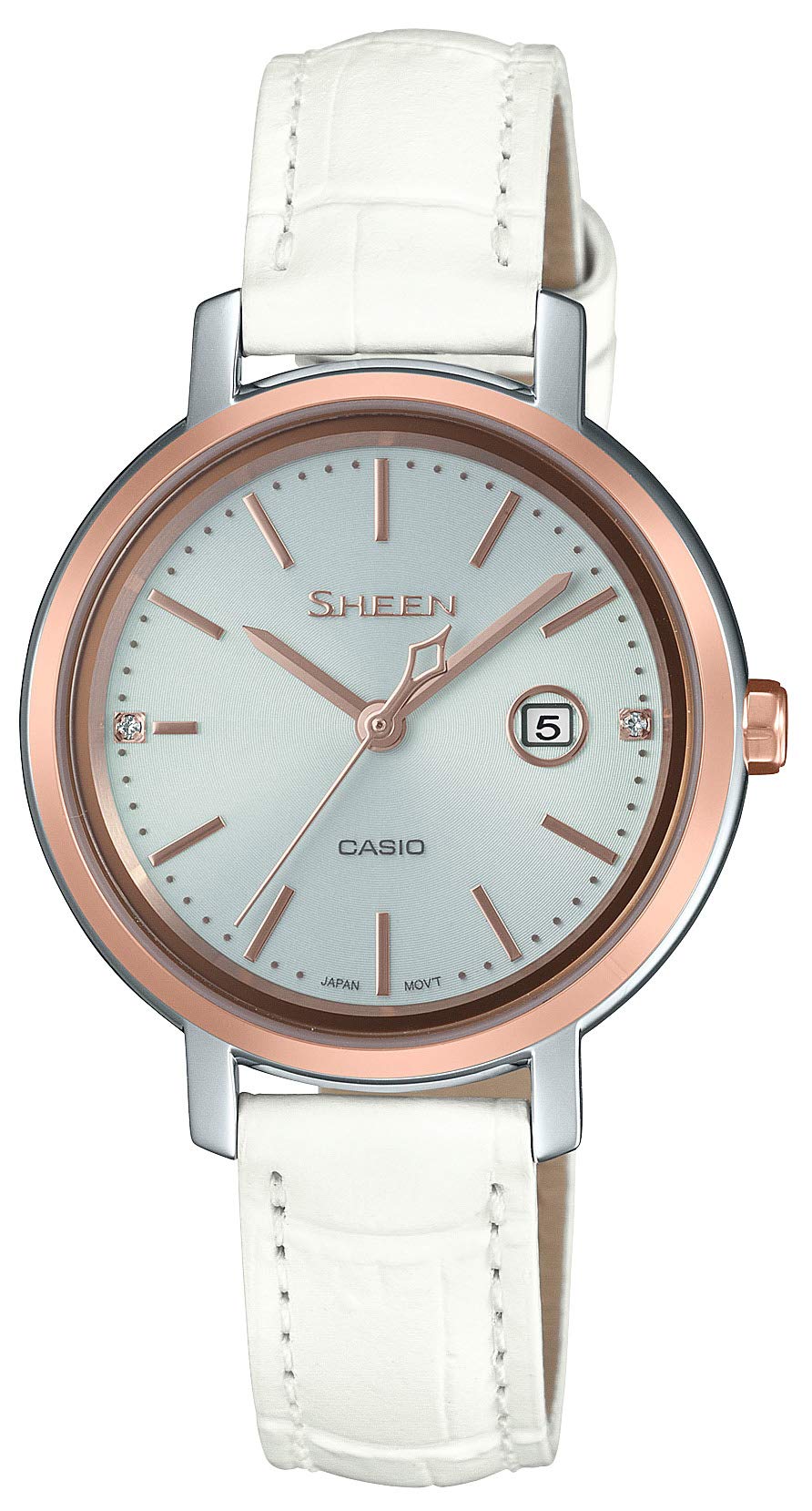 

Watch Scene Solar White [Casio] [] SHS-4525PGL-7AJF Women s