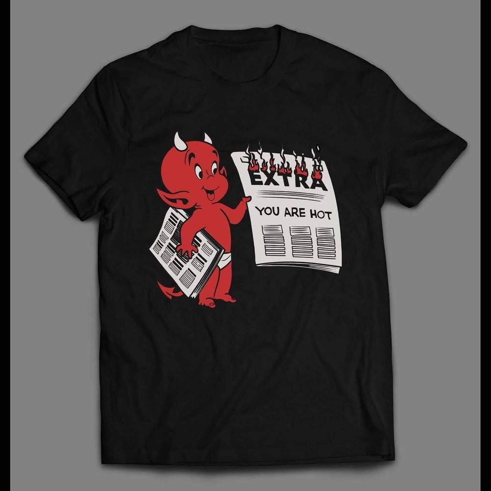 Officially Licensed HOT STUFF HARVEY LITTLE DEVIL HALLOWEEN SHIRT Unisex T-Shirt L