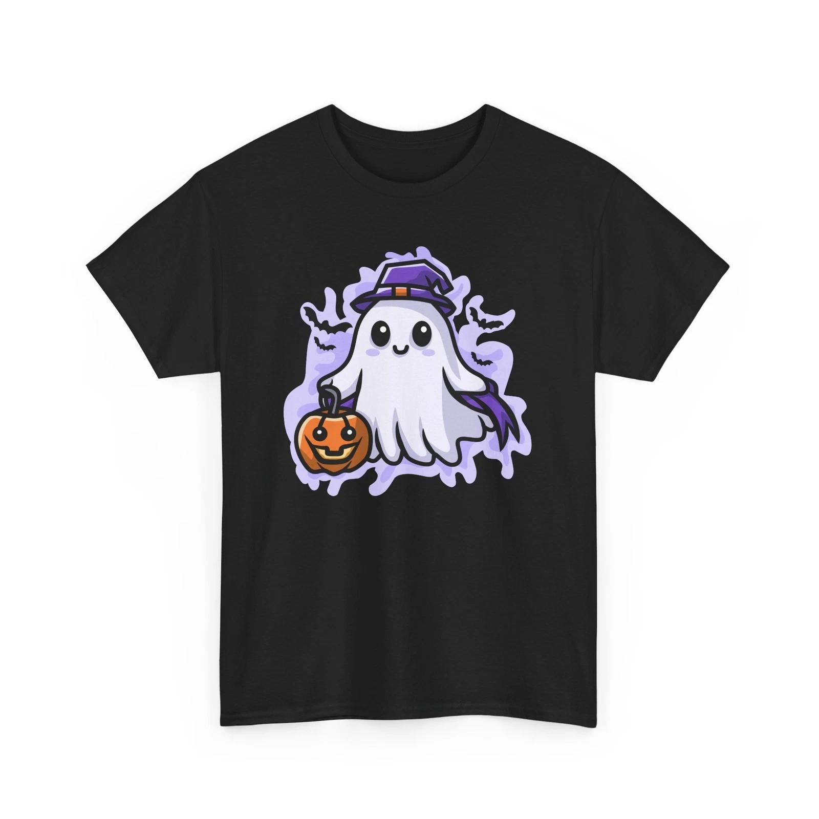 Ghost T-Shirt | Spooky Paranormal Tee | Funny Halloween Shirt S