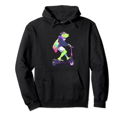 Hulajnoga Kick Hulajnoga Żabia Hulajnoga Stunt E-Hulajnoga Bluza z Kapturem dla Ridera
