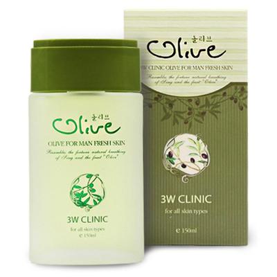 Toner olive fresh skin toner pro muže péče o pleť Korejská kosmetika 150ml