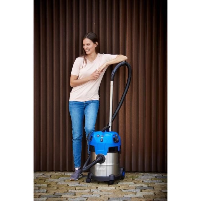 Aspirateur eau et poussière puissant nilfisk multi ii 22 inox