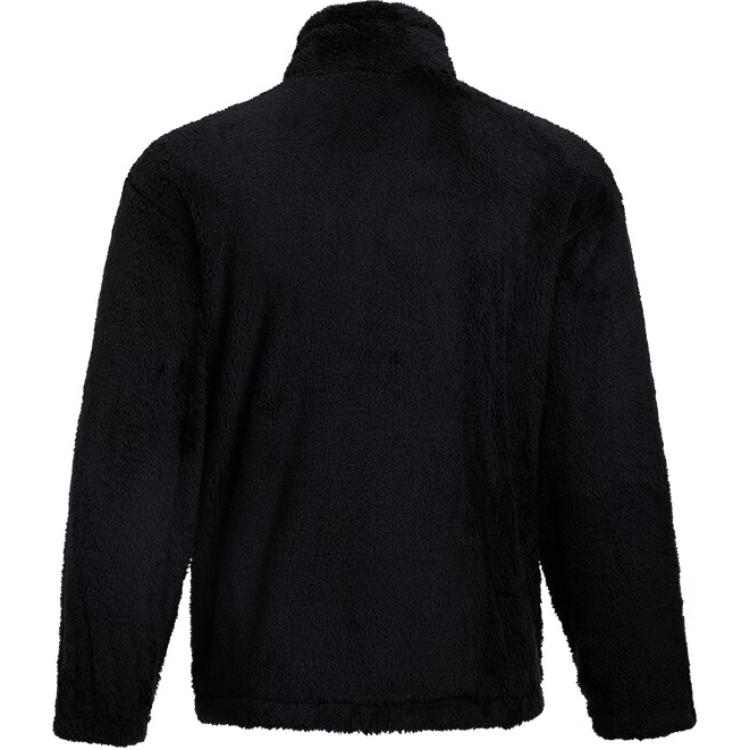 Under Armour Sherpa Sports Casual Warm Jacket Men Jacket Black 1389366-001