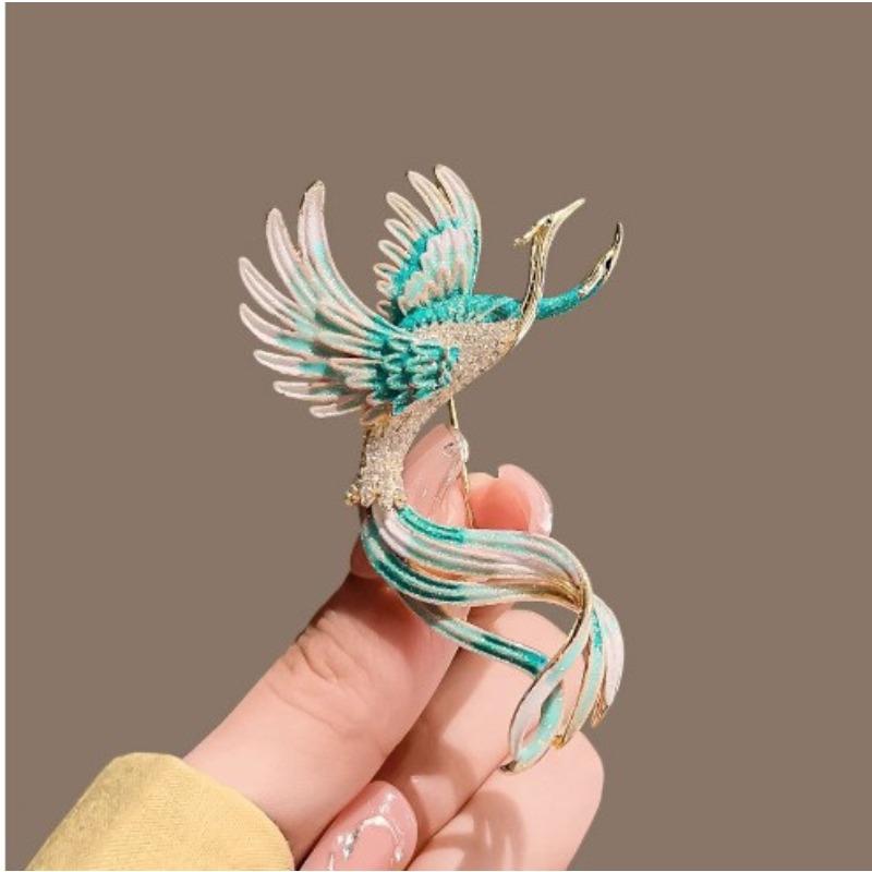 New Alloy Brooch High-end Niche Women's Peony High-end Pin Coat Suit High-end Versatile Brooch