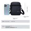 GOLF Casual Crossbody Bag, Lightweight Phone Pouch, Water-Resistant Sport Bag, Black
