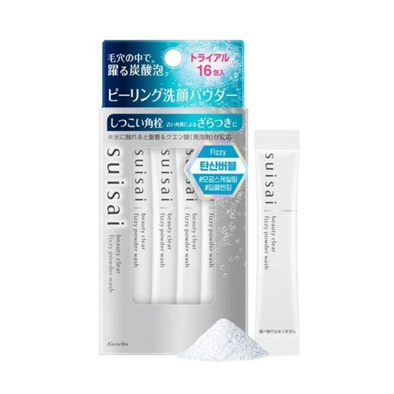 Suisai Beauty Clear Sebum Powder Wash 16 pieces 001_Fizzy 16 pieces
