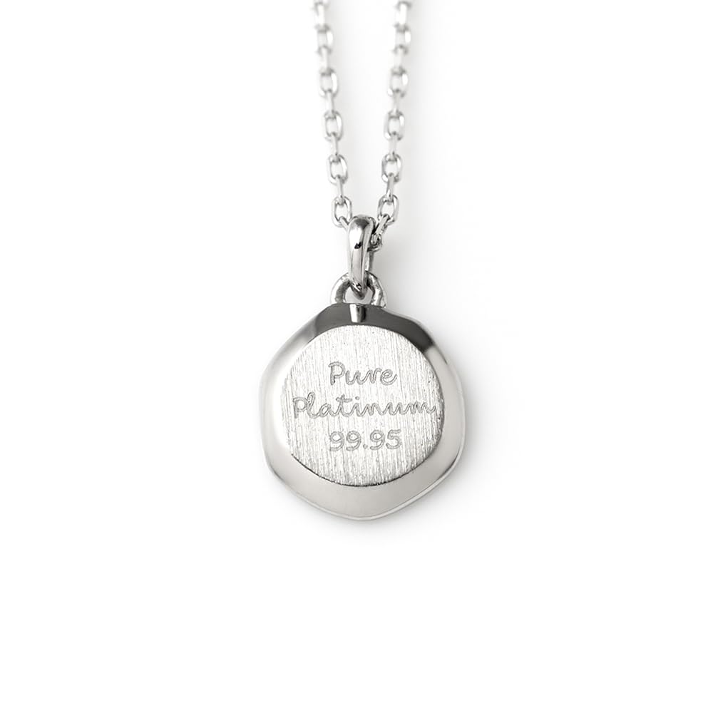 

Pure Platinum Round Pendant PT999 Platinum [MJP] Necklace, платиновий